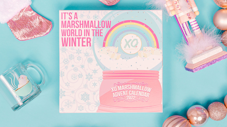 xo marshmallow advent calendar