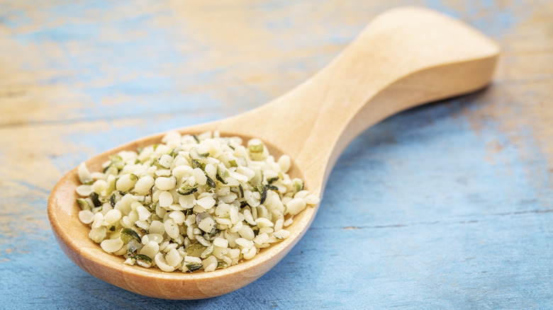 Spoonful of hemp hearts