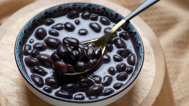 Bowl of black beans