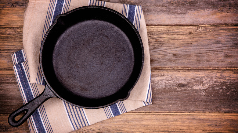 cast-iron skillet