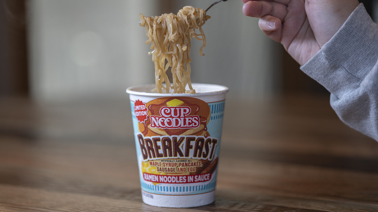 Breakfast Cup Noodles