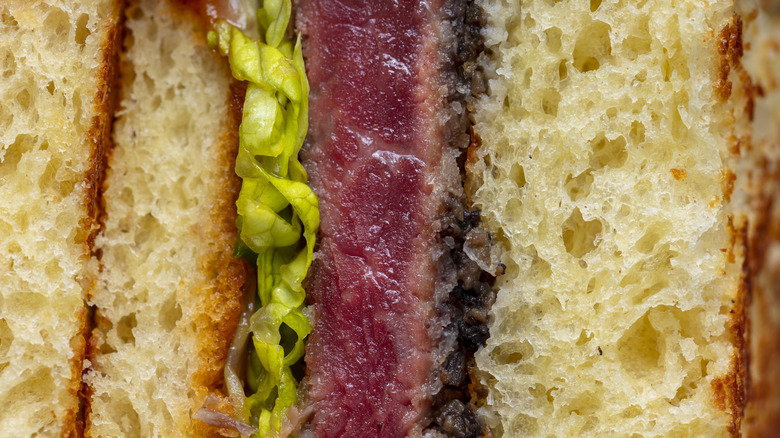 Wagyu beef sandwich