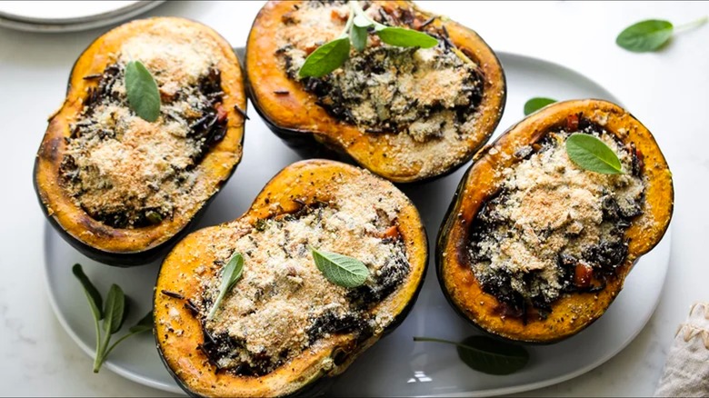 stuffed squash