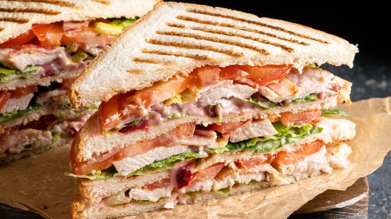 turkey club sandwich