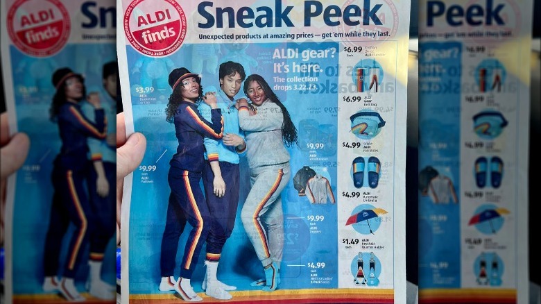 Aldi Sneak Peek ad