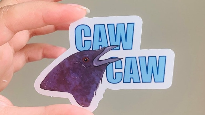 Aldi Caw Caw sticker