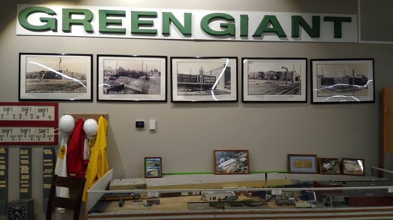 Green Giant exhibit at museum