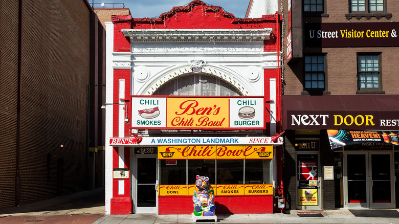 Storefront of Ben's Chili Bowl