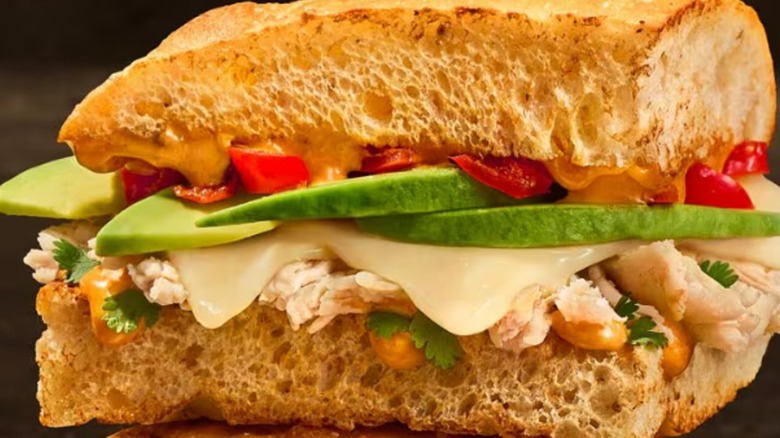 Chipotle Chicken Avo Melt from Panera