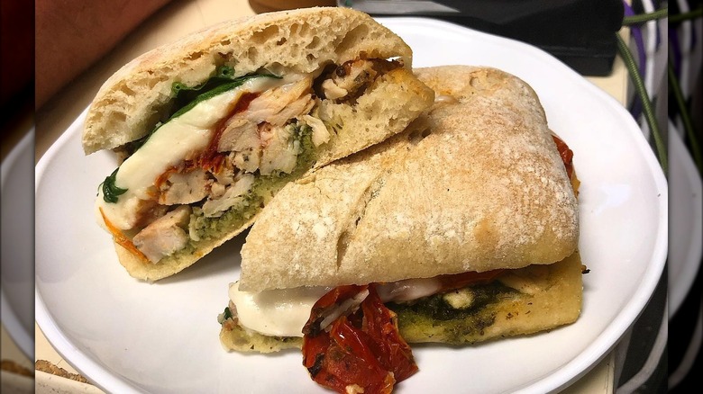 starbucks chicken caprese panini