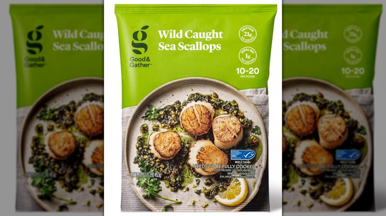 frozen scallop bag