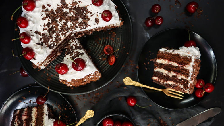 black forest cake