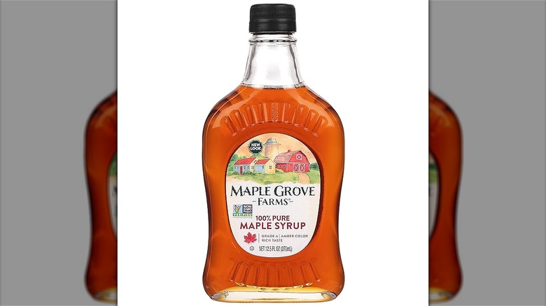 Maple syrup bottle grocery store