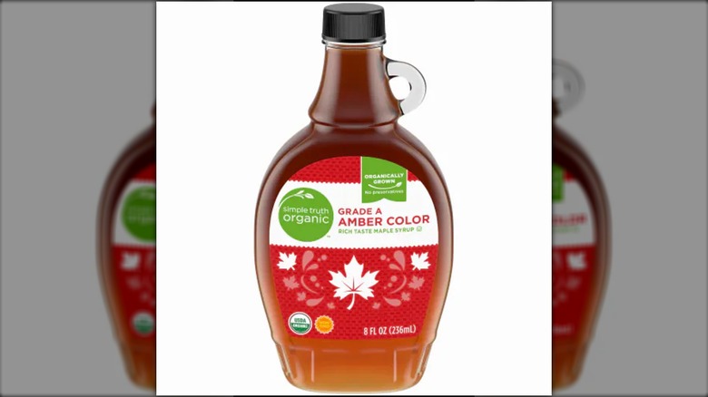 Grocery store maple syrup