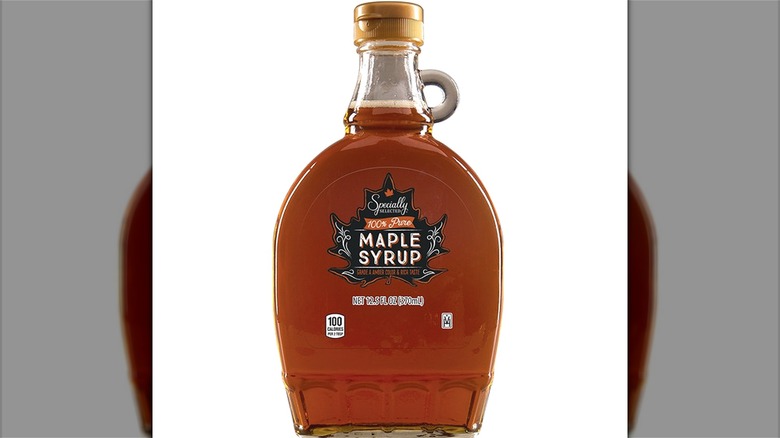 Aldi bottled maple syrup