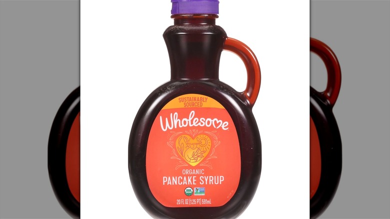 Grocery store pancake syrup