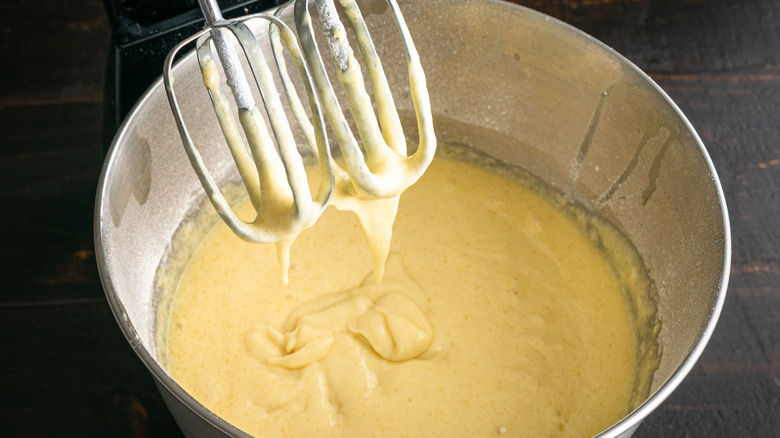 A bowl of batter