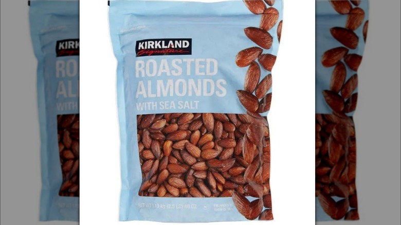 bag of Kirkland almonds