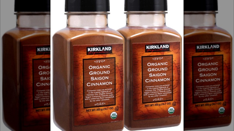 Kirkland cinnamon bottles