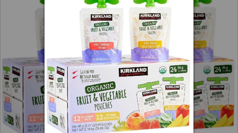 Kirkland Fruit and Vegetable Pouches