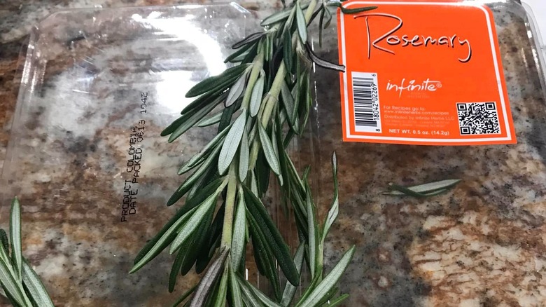 fresh Aldi rosemary