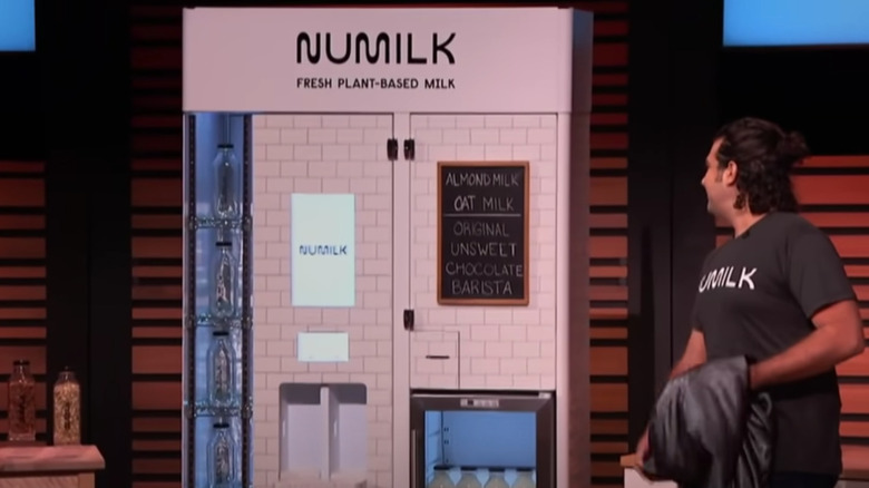 Numilk machine on shark tank