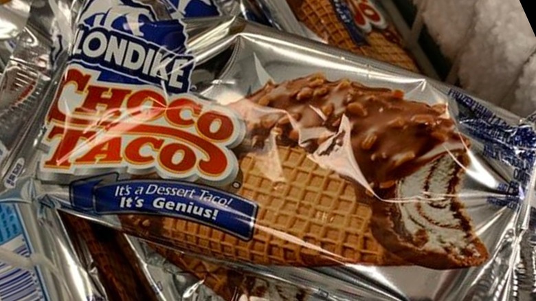 Choco Tacos in freezer