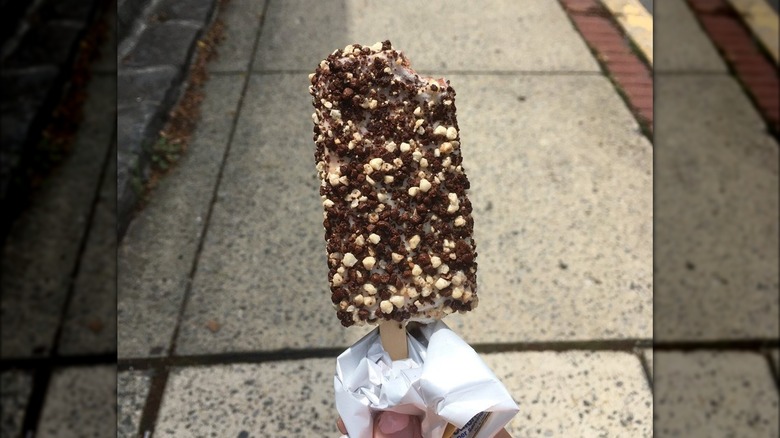 Chocolate Eclair ice cream bar