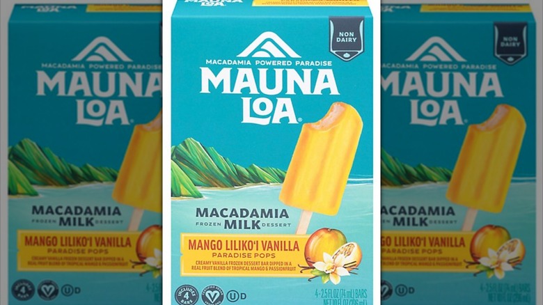 box of Mauna Loa popsicles