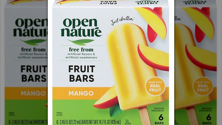 box of Safeway mango bars