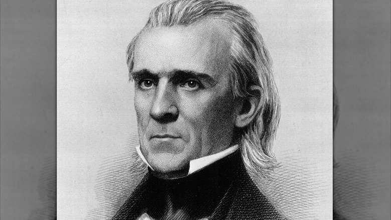 President James Polk portrait