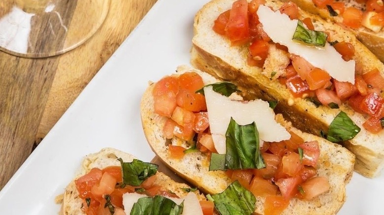 Bruschetta at Romano's Macaroni Grill