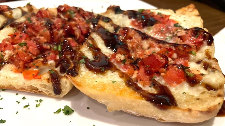 Bruschetta at Delmonico's