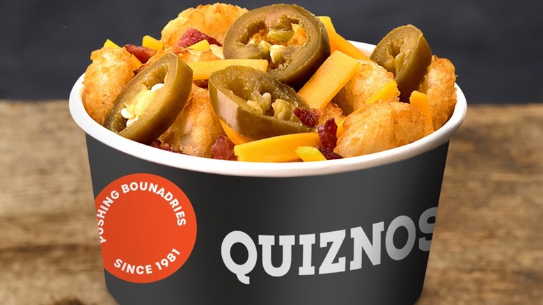 Quiznos loaded tots