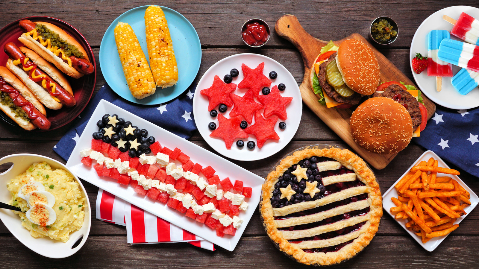 Fourth Of July Traditional Menu