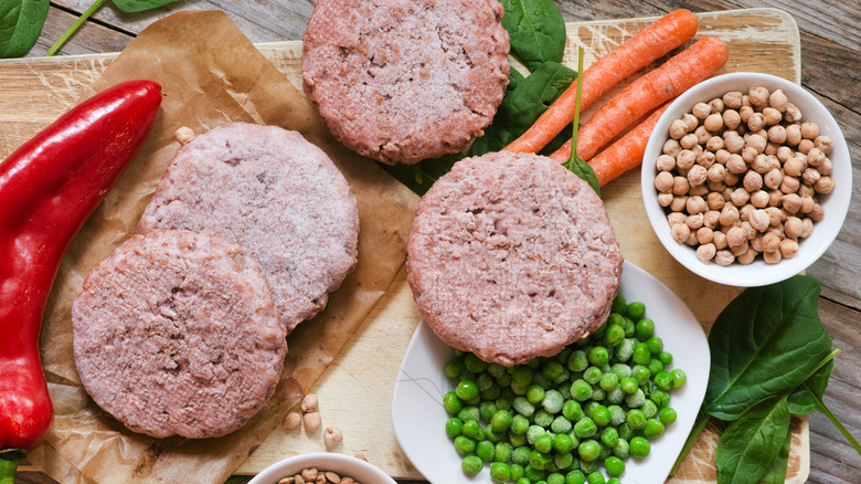 pea protein burgers