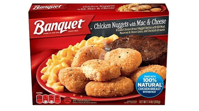 Banquet Chicken Nuggets meal