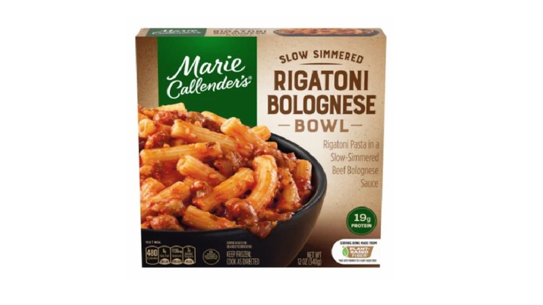 Marie Callenders Rigatoni Bolognese