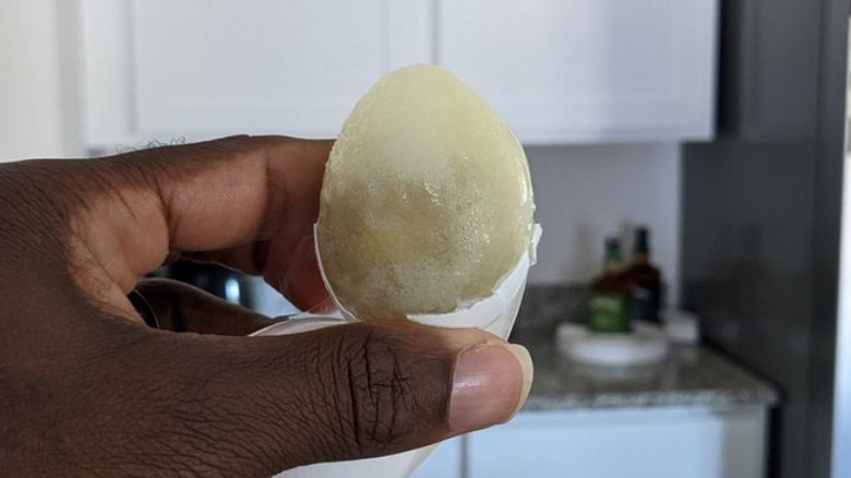 frozen boiled egg