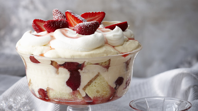 A dish of a trifle