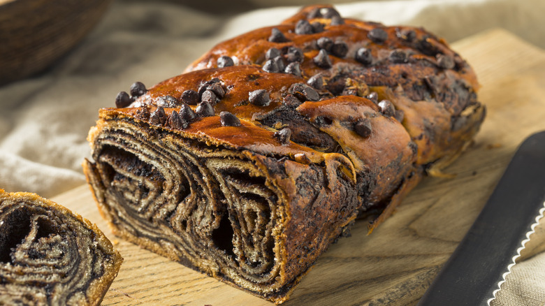 chocolate babka bread