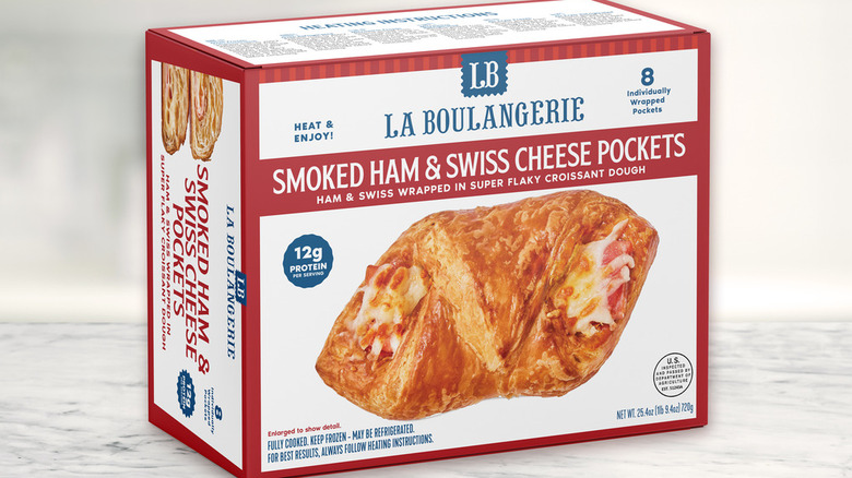 La Boulangerie ham and cheese pockets