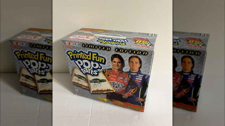 A box of Nascar Pop-Tarts