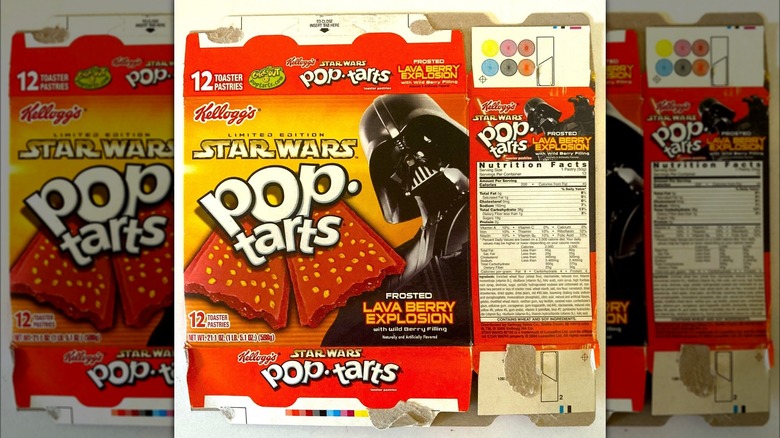 Empty Star Wars Pop-Tarts box