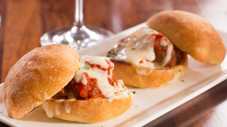 meatball sliders