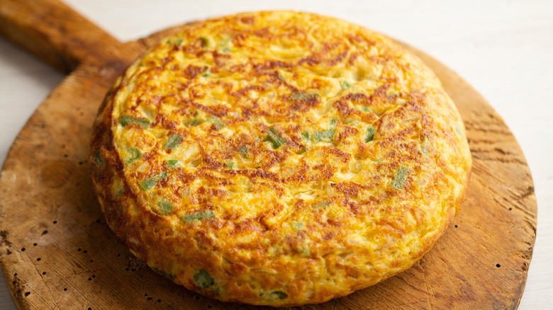 tortilla de huevo Española