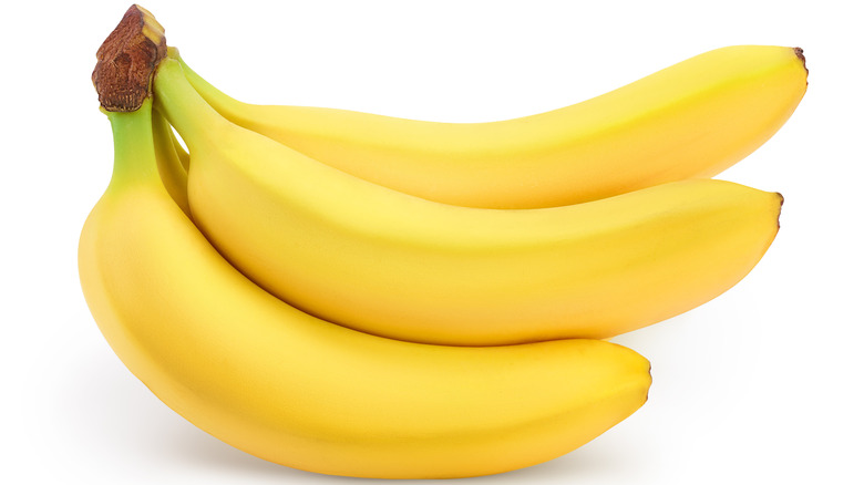 Bananas isolated on a white background