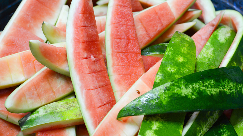 Watermelon rinds