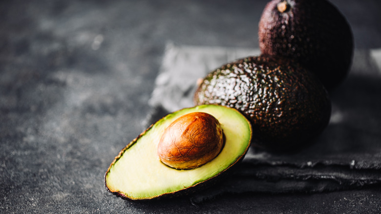 avocados on counter