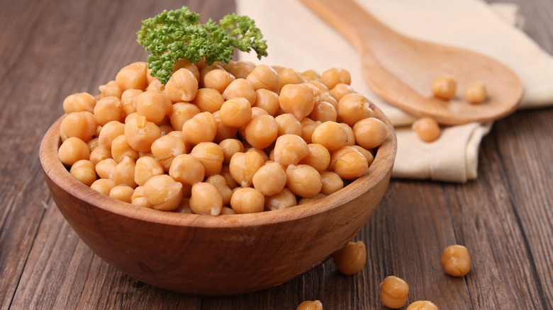 bowl of chickpeas